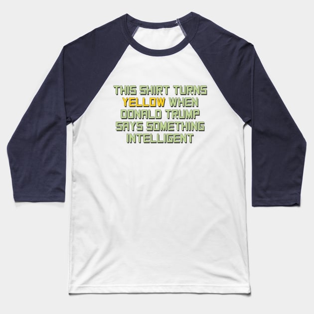 Intelligence Test Baseball T-Shirt by TransmitHim